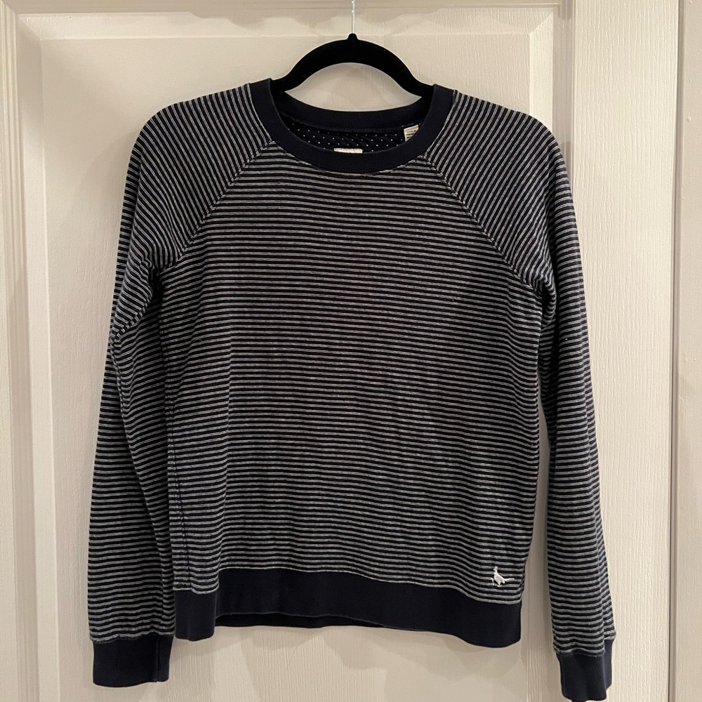 Jack Wills Blue and White Sweater